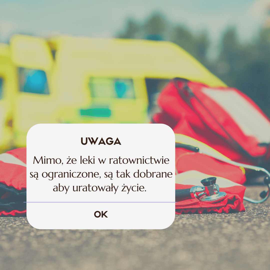 Leki w ratownictwie medycznym – co może podać ratownik? [LISTA]