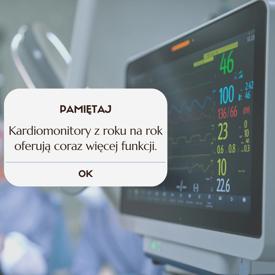 Kardiomonitor – monitor medyczny mierzący parametry życiowe